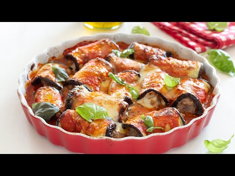 INVOLTINI DI MELANZANE CON SALSICCIA