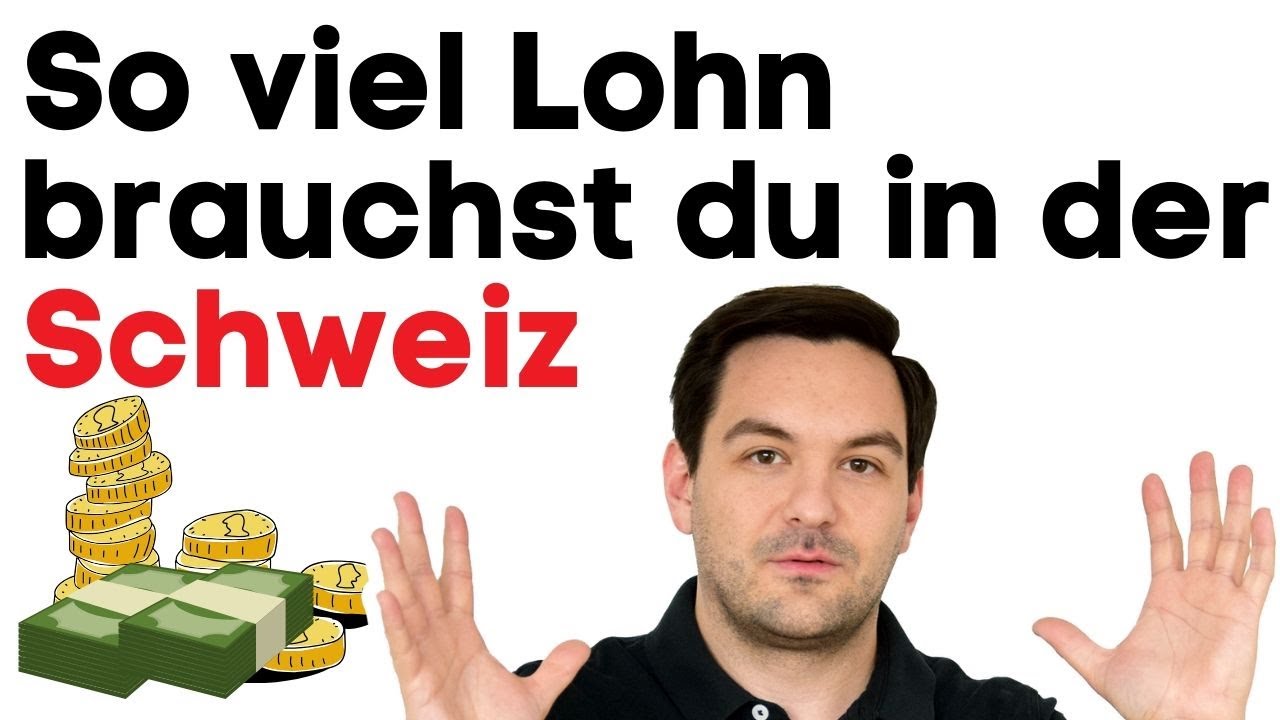 New Wieviel Lohn brauchst du in der Schweiz? 🇨🇭💵 | Auswanderluchs