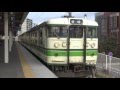 【4K】JR越後線　新潟色115系電車　ﾆｲN15編成+ﾆｲN38編成　白山駅発車