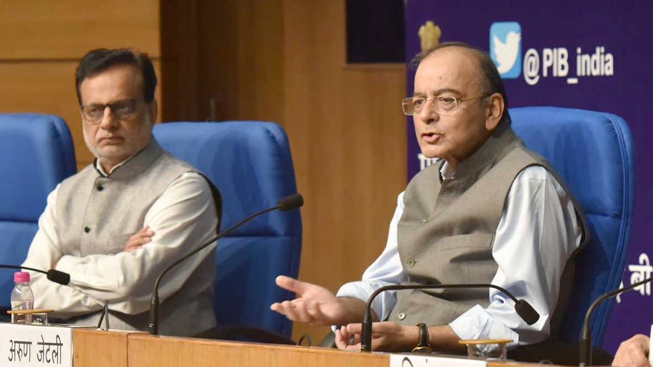 Press Conference by Union Finance Minister Arun Jaitley