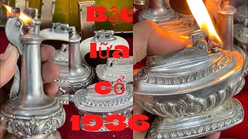 🔴🔴Bật Lửa Ronson Để Bàn Thập Niên 1936_ Bật Lửa Để Bàn Mỹ Cổ _ Bật Lửa Để Bàn Nhật. #đồcổcầnthơ