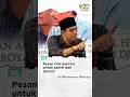pesan gus kautsar untuk santri dan alumni