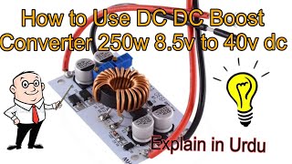 How to use DC-DC Boost Converter Constant Current Mobile Power Supply 10A 250W .