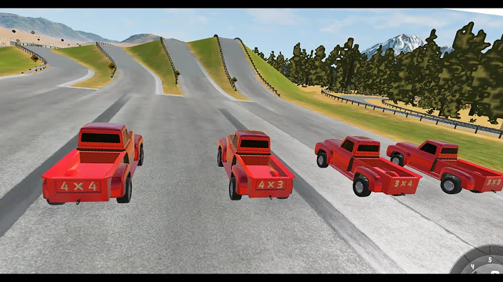 BeamNG Bore vs Stroke pull test