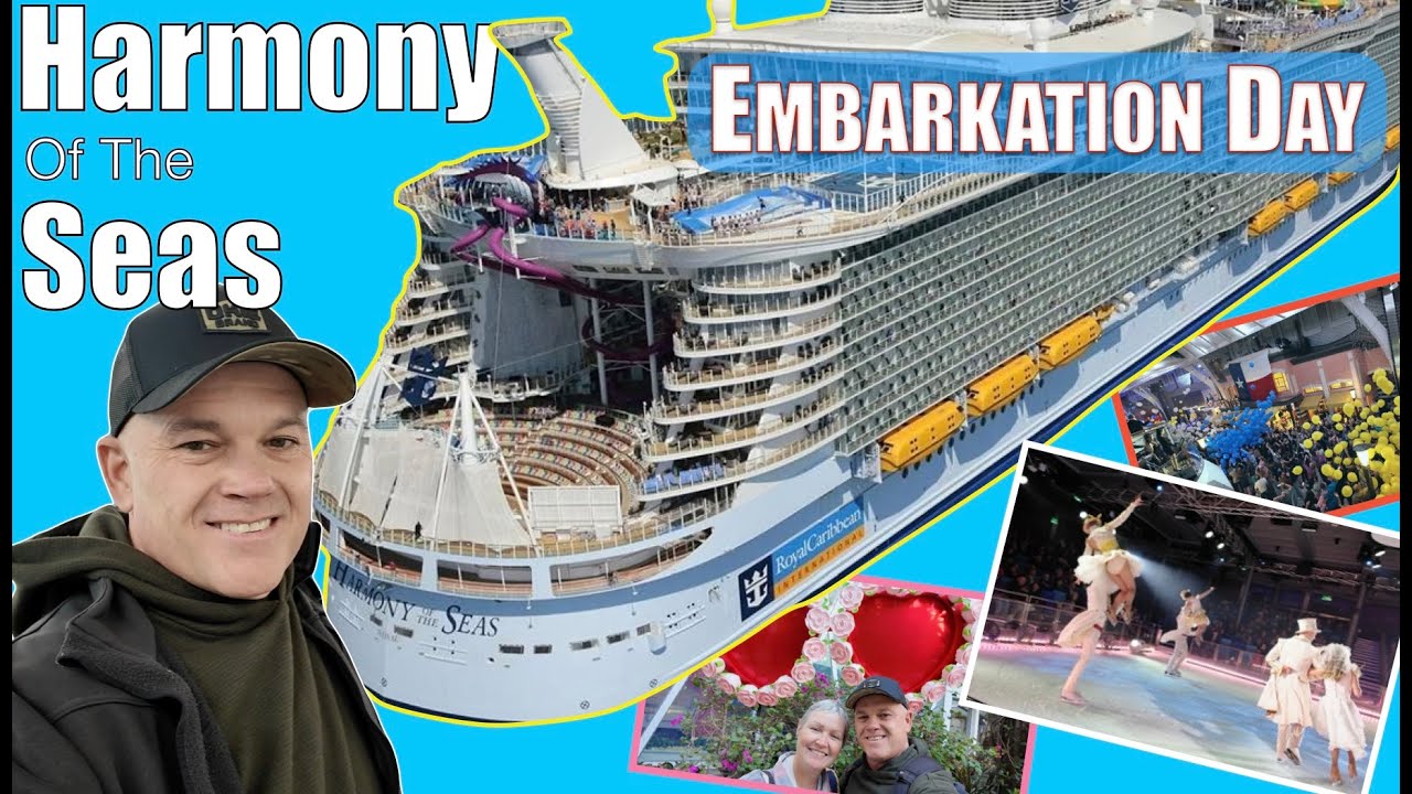 Our First Impressions: Exploring Harmony of the Seas on Embarkation Day! 4K Video. Galveston Crusie