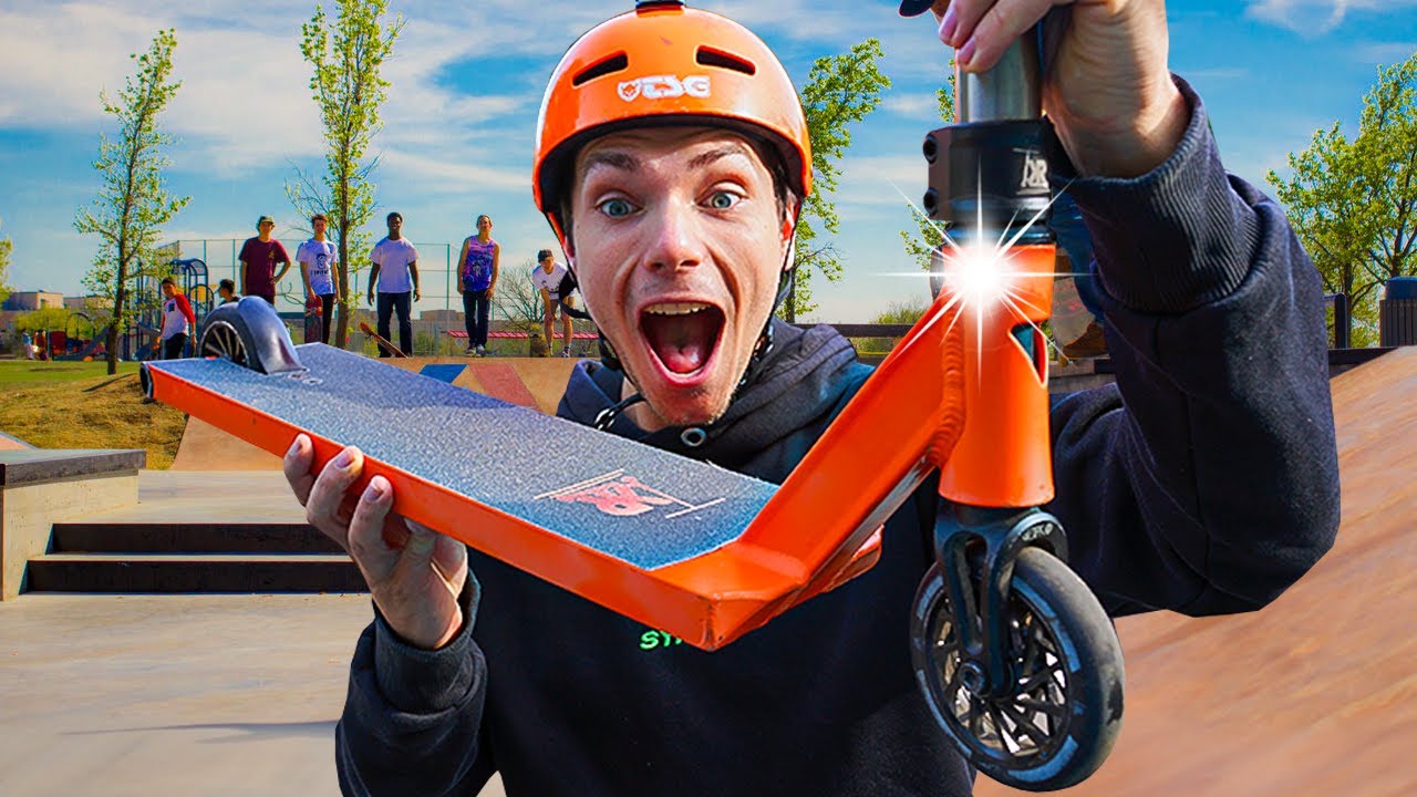 Ich Designe MEINEN Eigenen Custom StuntScooter! YouTube