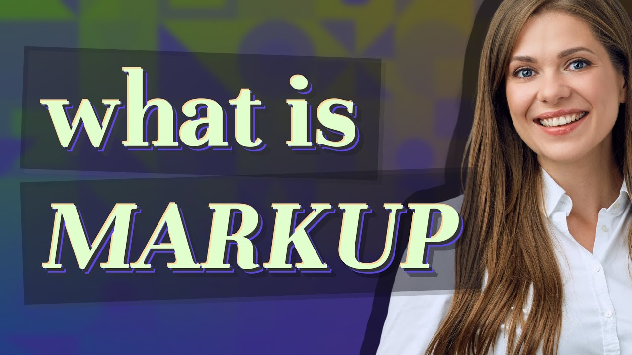 Markup | meaning of Markup - YouTube