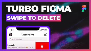 Swipe to Delete with Auto Layout, Interactive Components and Variants • Turbo Figma