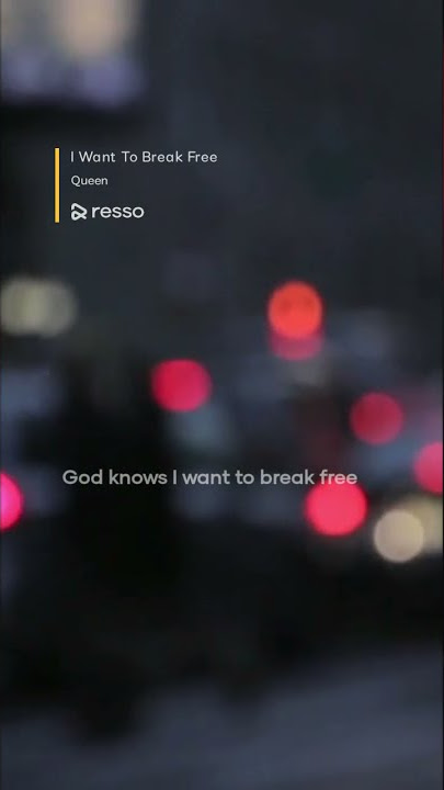 StoryWA 30detik (I Want to break free)