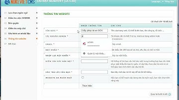 Hướng dẫn cài đặt nukeviet 4.5 mới nhất