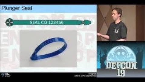 DEFCON 19: Tamper Evident Devices