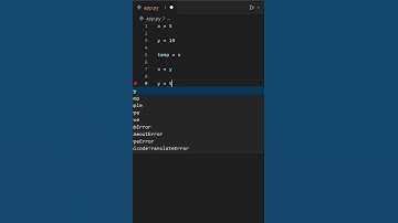 Swap two variables in python