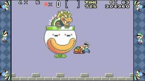 [TAS] Super Mario Advance 2: Super Mario World "Luigi + Small Only" in 15:02.70