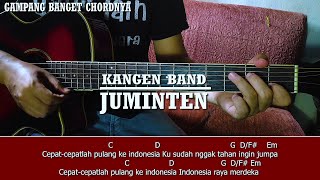 Kangen Band - Juminten (TUTORIAL CHORD MUDAH BUAT PEMULA)