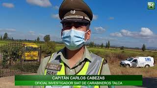 LINARES: fatal accidente camino a Palmilla