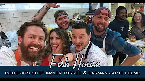 5TH VOYAGE: FISH HOUSE LIVE CONGRATS XAVIER TORRES...