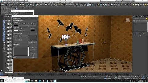 3DsMax Tutorials, Learn 3D Modeling a Stylish Console Table with Hexagonal Design in 3dsmax( Part 3)