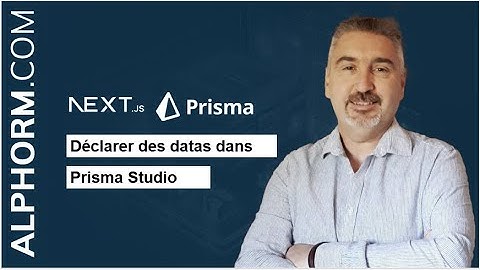 📊 Comment Déclarer des Datas dans Prisma Studio 🌟