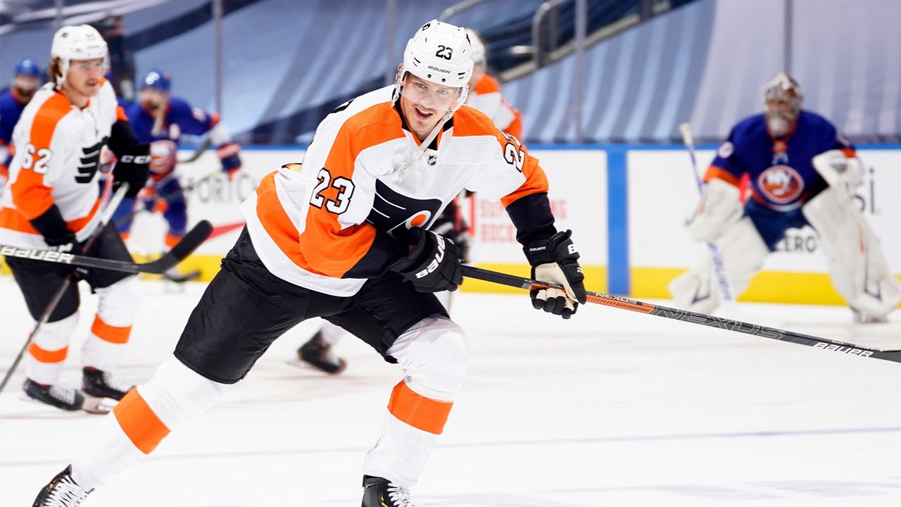 GOTTA SEE IT: Oskar Lindblom Skates In Warmups With Flyers Before Game 4 