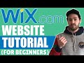 Wix Website Tutorial For Beginners (2022 Full Tutorial) - Create Your Own Website