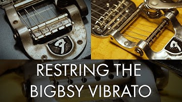 How To Change Strings On A Bigsby Vibrato | Tone Lab