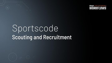 Sportscode • Scouting and Recruitment