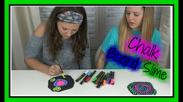 SLIME DIY || CHALKBOARD SLIME || BACK TO SCHOOL ||...