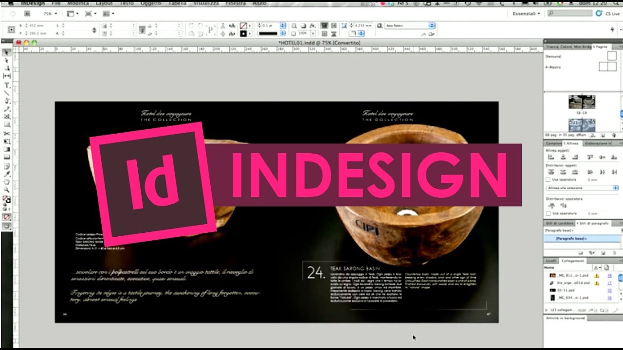 Tutorial Indesign in Italiano - Video 01 - YouTube