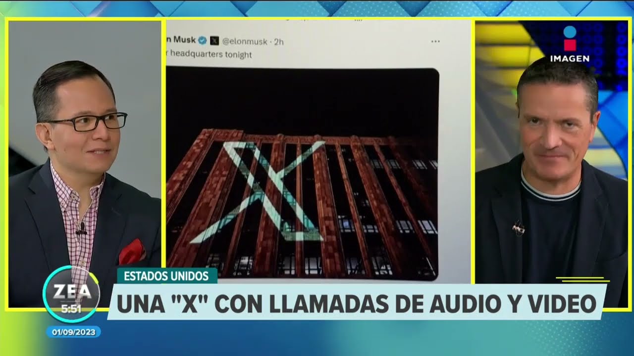 Red social X ofrecerá llamadas de audio y video | Noticias con Francisco Zea