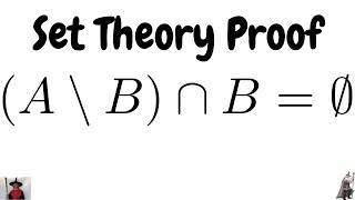 Set Theory Proof (A\B) n B = Empty!