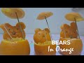 Oramge  bears design
