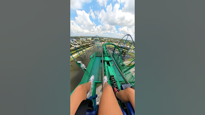 BIG Roller Coaster at SeaWorld