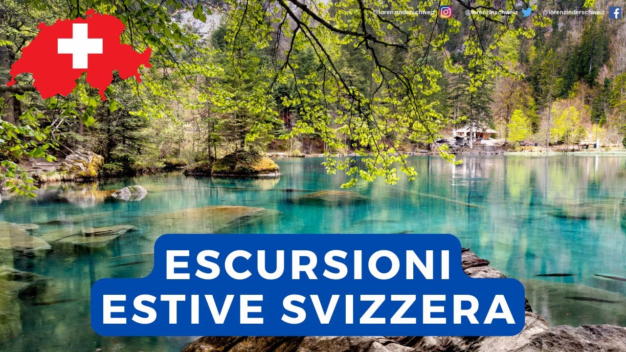 Escursioni Estive 🚣🏿‍♂️in Svizzera