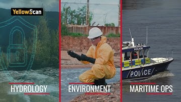 YellowScan Navigator | UAV Bathymetric LiDAR for Land & Water Mapping