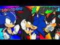 Sonic and shadow vs deviantart ft tails