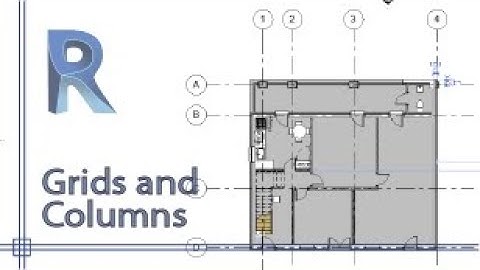Revit - How to draw Grids and Columns
