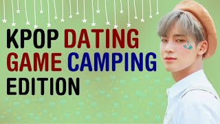 KPOP DATING GAME | ( CAMPING STORY EDITION ) screenshot 1
