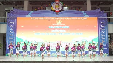 Bài 1 đồng diễn Ngày hội "Thiếu nhi vui khỏe - Tiến bước lên Đoàn" năm 2025