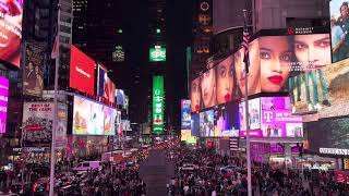 Times Square NYC on St. Patrick’s Day 2024