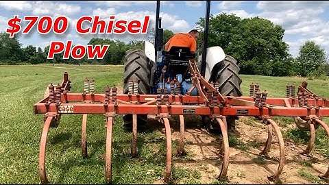 New chisel plow... is it too big?