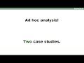 Ad Hoc Analysis in DataSelf Analytics