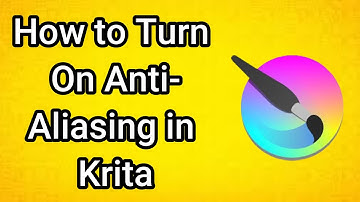How to Turn On Anti Aliasing in Krita