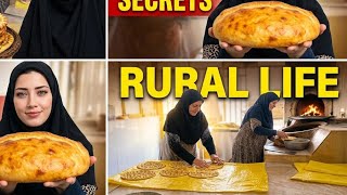🔥 Traditional Village Bread Baking| Authentic Rural Life & Clay Oven Cooking 🍞 Relaxing Cooking ASMR