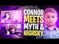 CONNOR MEETS MYTH AND HIGHSKY! HE EXPOSES THEM?! (Fortnite: Battle Royale)