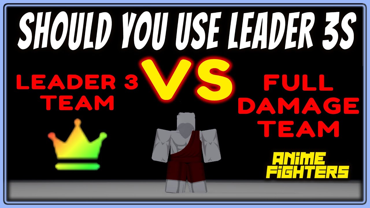 SHOULD you use the NEW ACE and LEADER PASSIVE (Roblox Anime