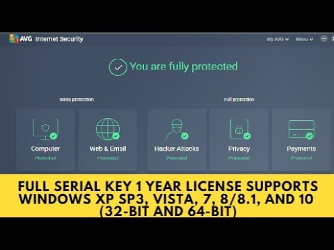 Avg Free Serial Key 2018