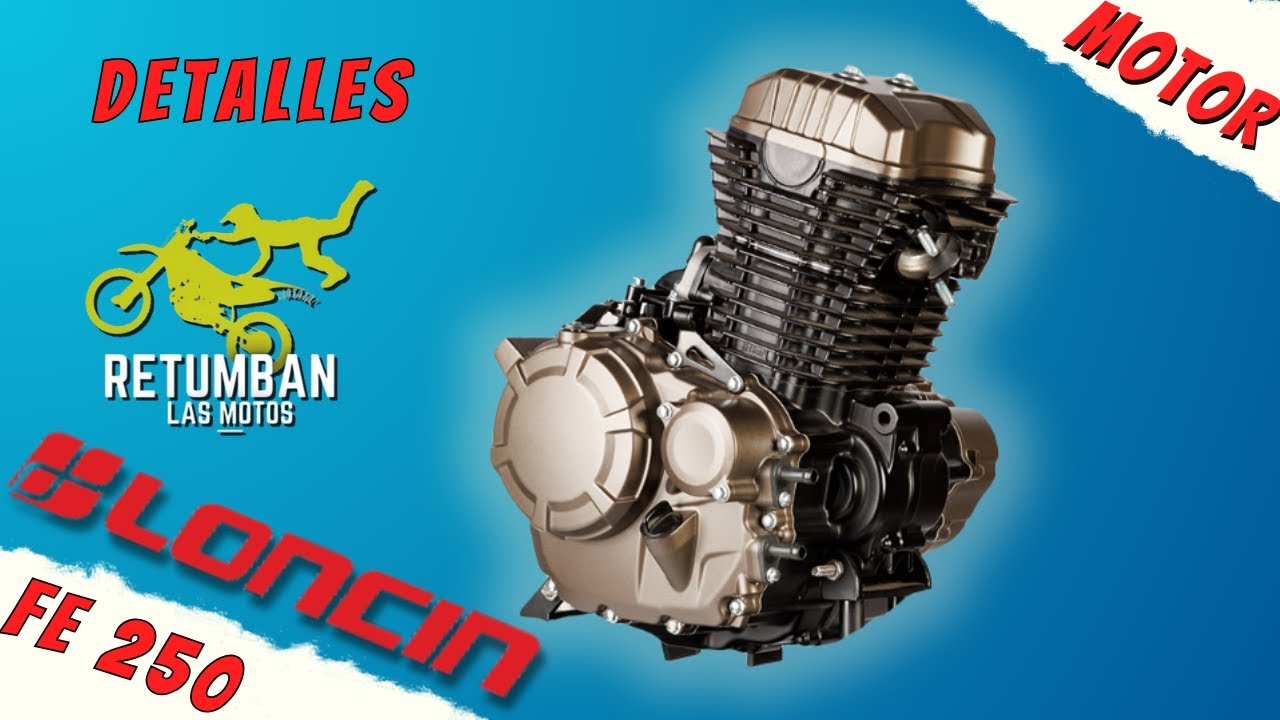 DETALLES motor FE250 LONCIN que usa BERA GR250 & Brz250 (Tiempo, medidas, contrabalanceador y mas)