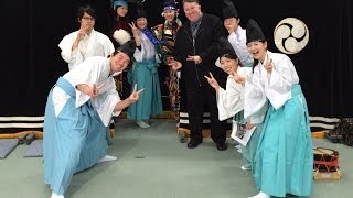 Kagura performance by Japanese university students