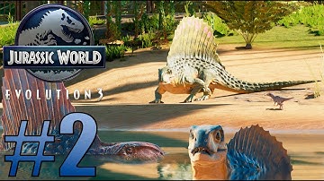 Making a Dimetrodon Pond - Marine World #2｜Jurassic World Evolution 3