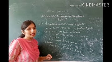 Homomorphism and automorphism part 3